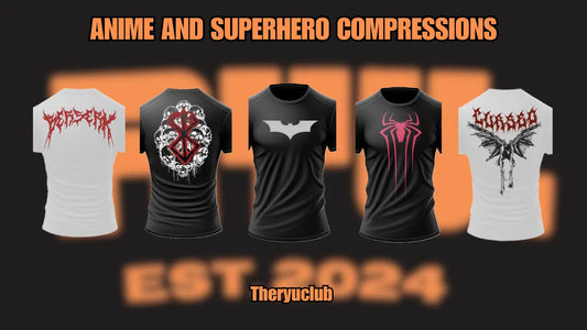 anime compression tshirt