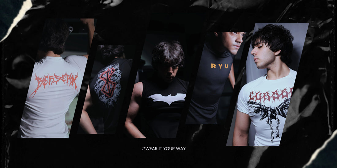 stylish compression tshirts by theryuclub