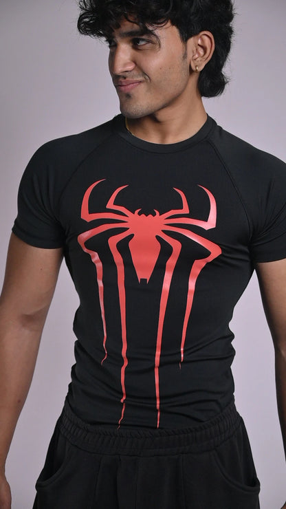 spiderman compression shirt
