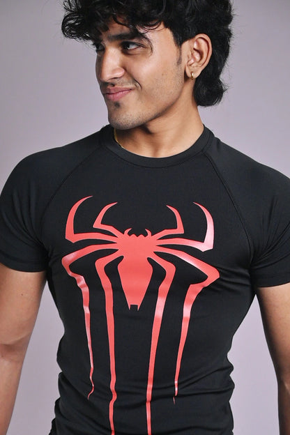 spiderman compression shirt